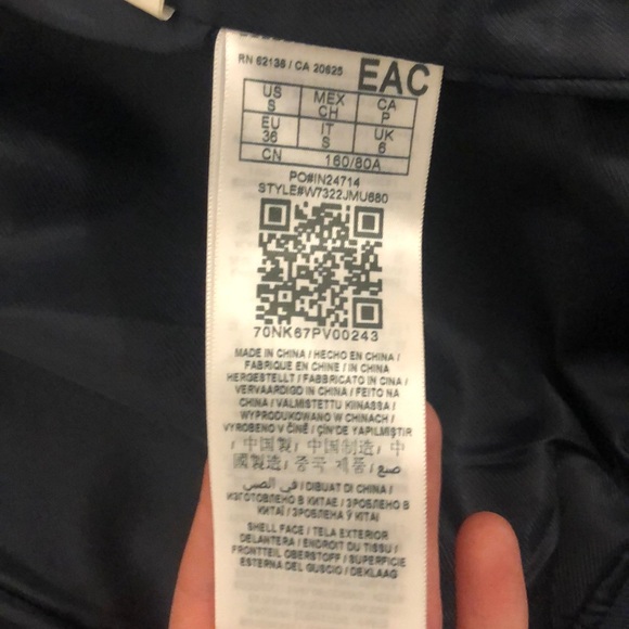 GUESS Dark Green Leather Jacket - Picture 5 of 8